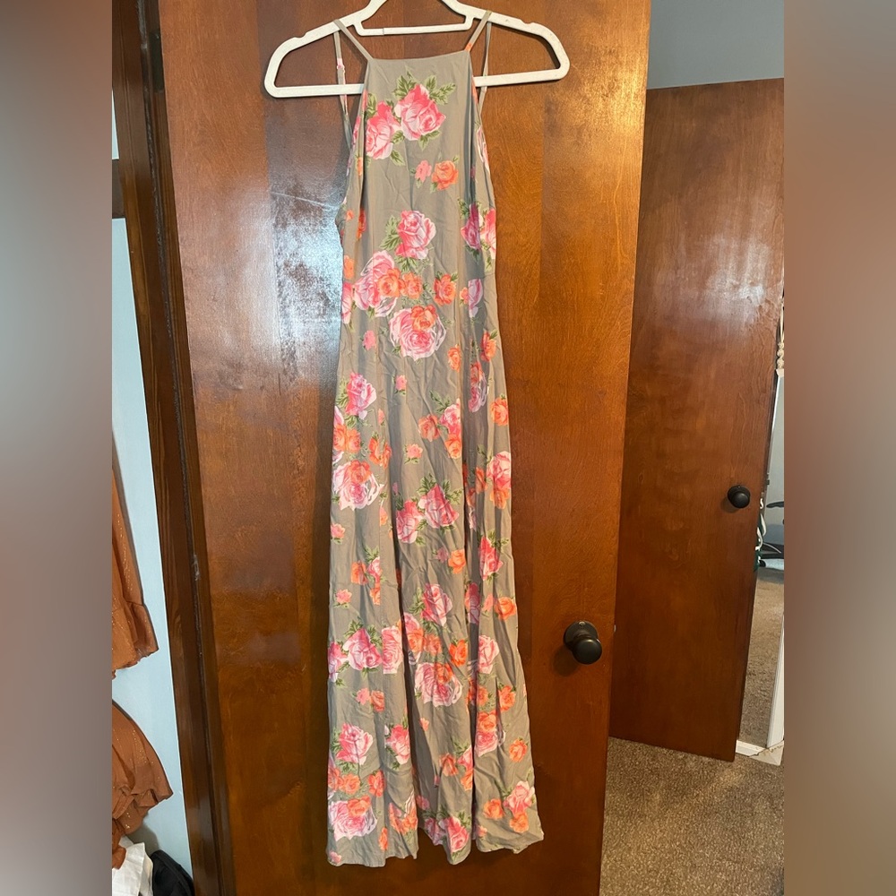 ASOS floral maxi dress